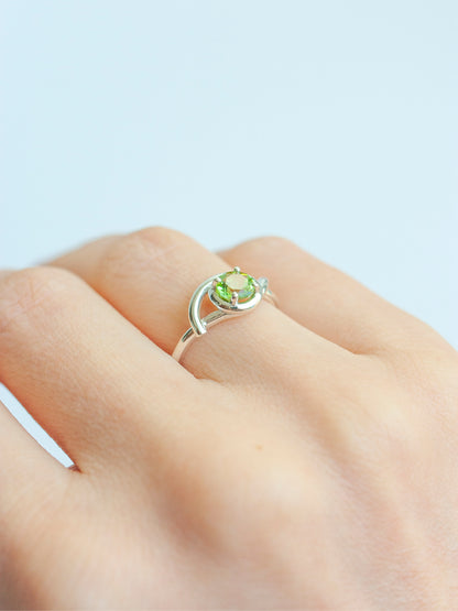 Bague Elia Verte